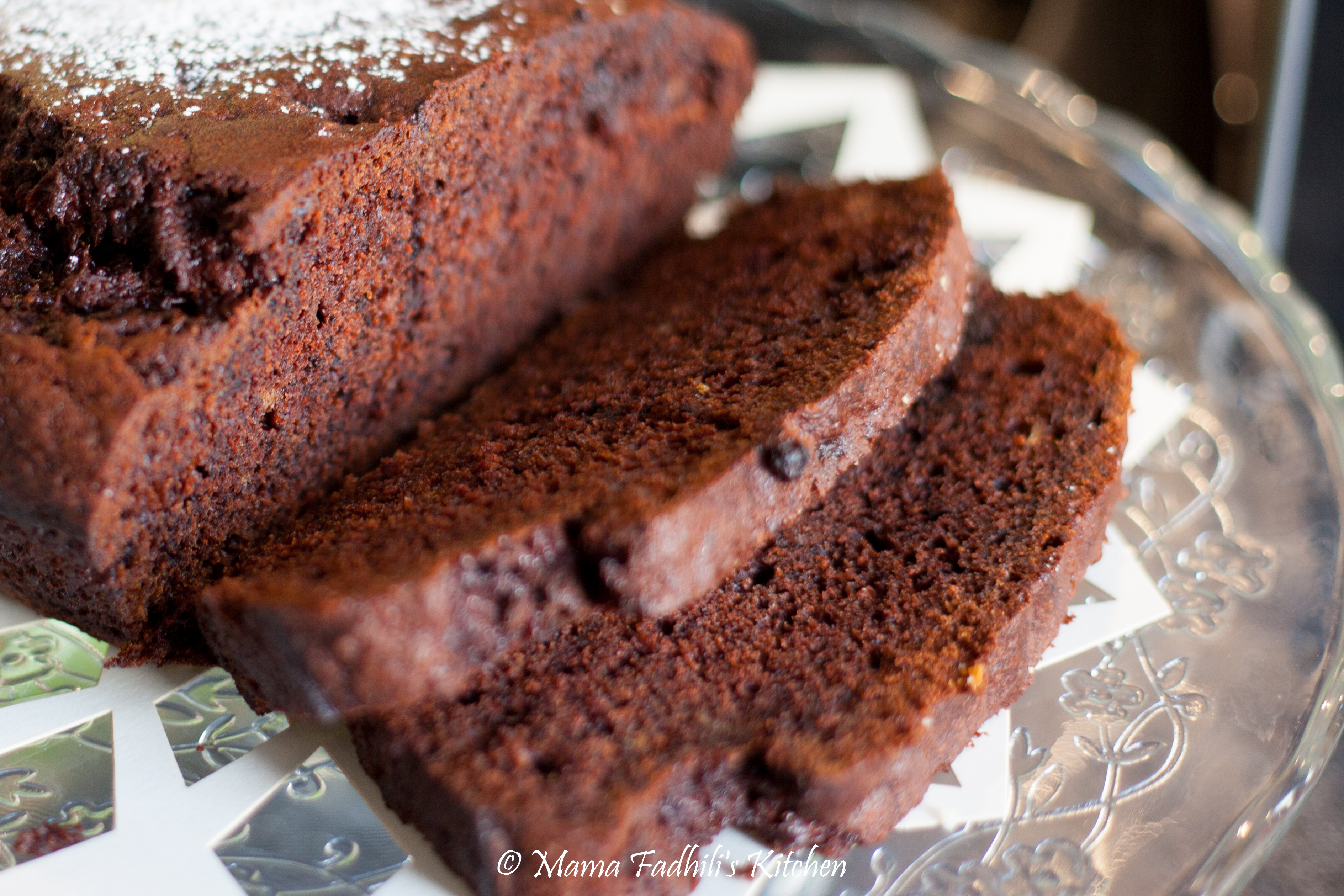 double chocolate chip banana bread