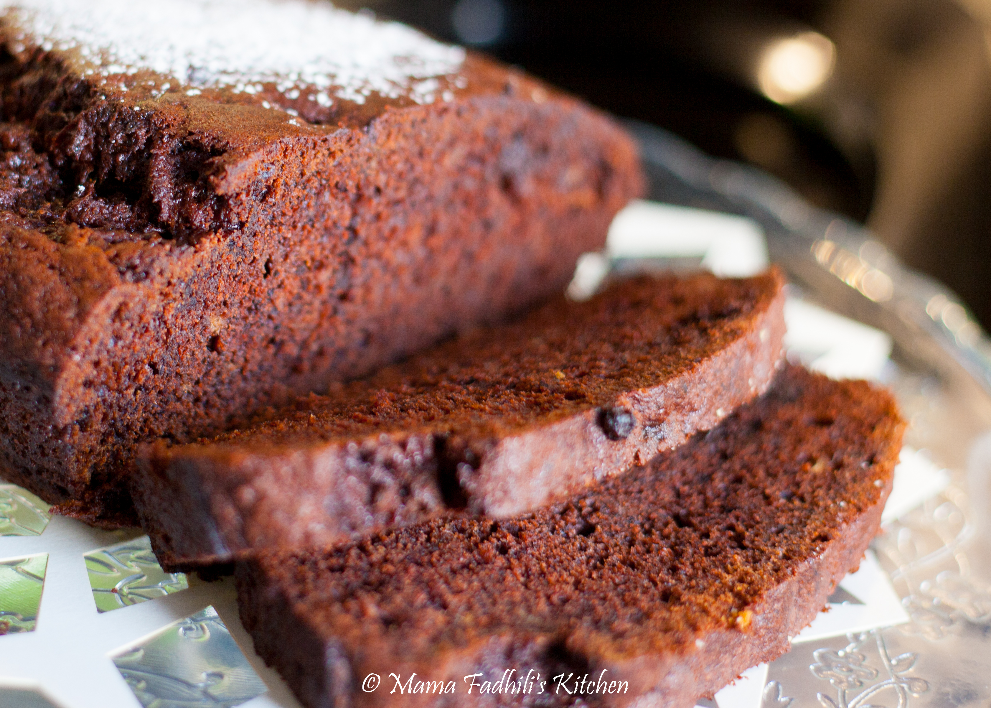 Recreated double chocolate chip banana bread