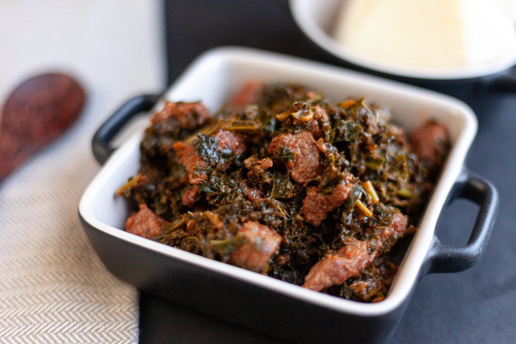 sukuma wiki with beef